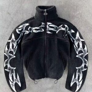 Nike Black and White Men's Jacket